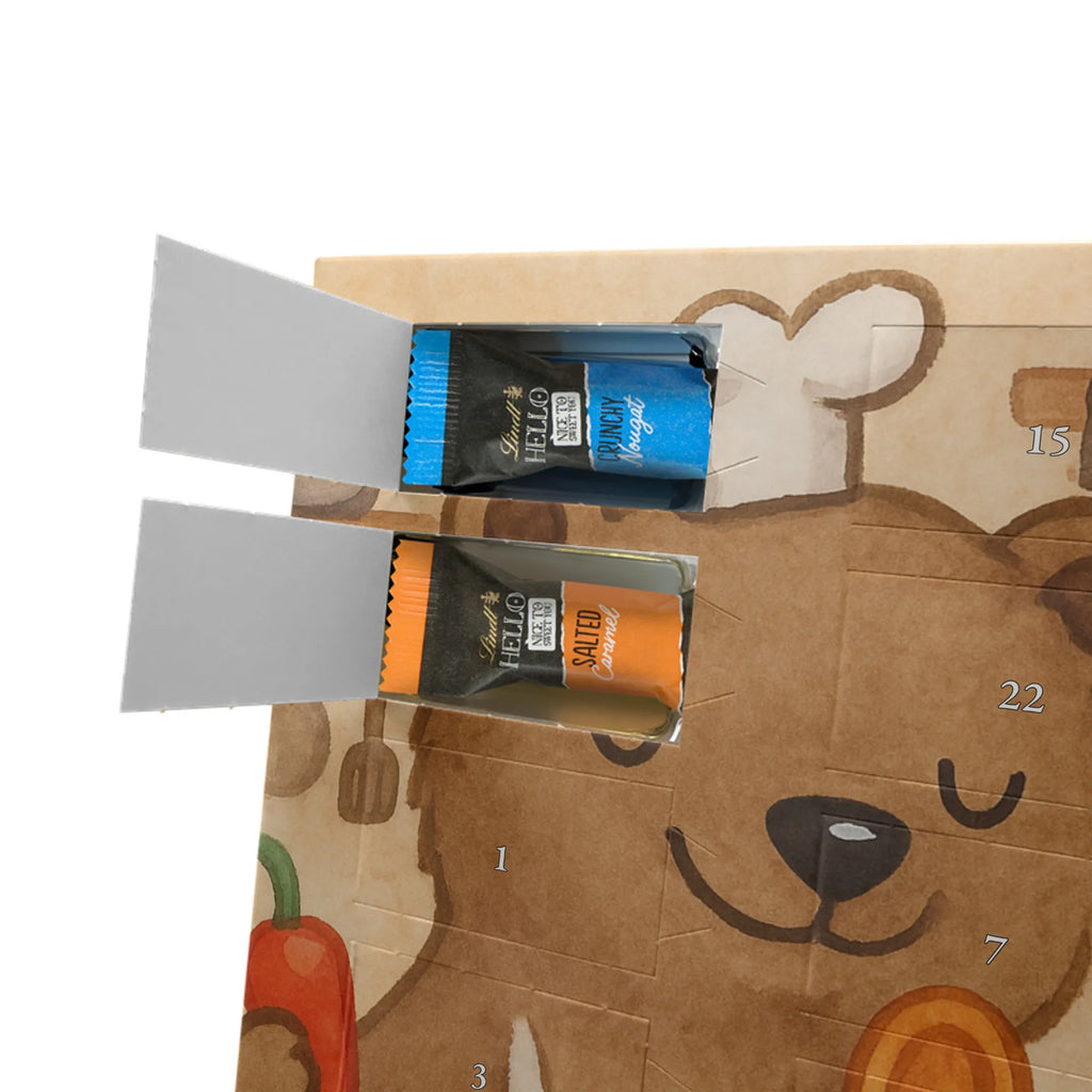 Chocolate advent calendar Cook Passion Design gift, promotion, anniversary, retirement, sayings, job start, gift idea, best, farewell gift, profession, passing exam