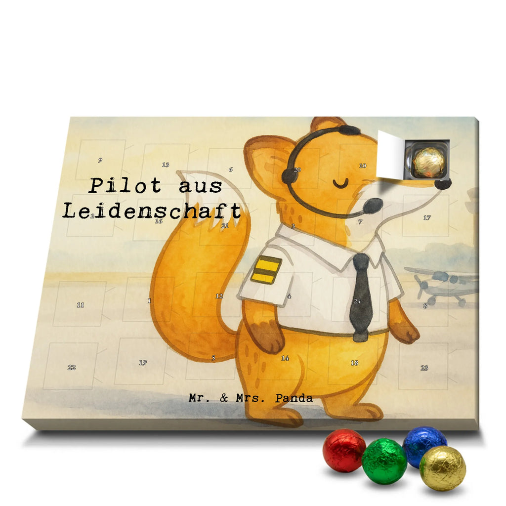 Chocolate advent calendar Pilot Passion Design gift, promotion, anniversary, retirement, sayings, job start, gift idea, best, farewell gift, profession, passing exam