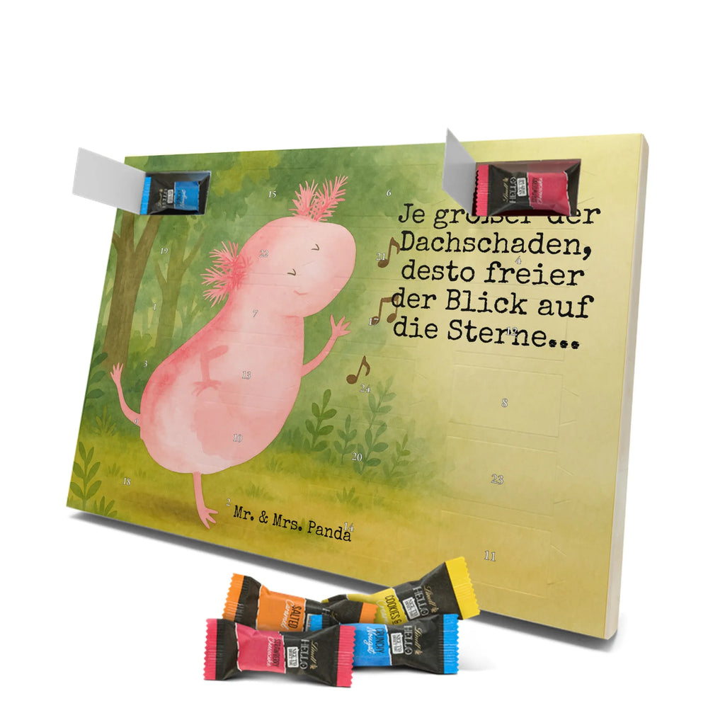 Chocolate advent calendar axolotl Dance Design Axelotl, marine animals, Mexican walking fish, salamander, girlfriend, stars, amphibians, tailfish, roof damage, best friend
