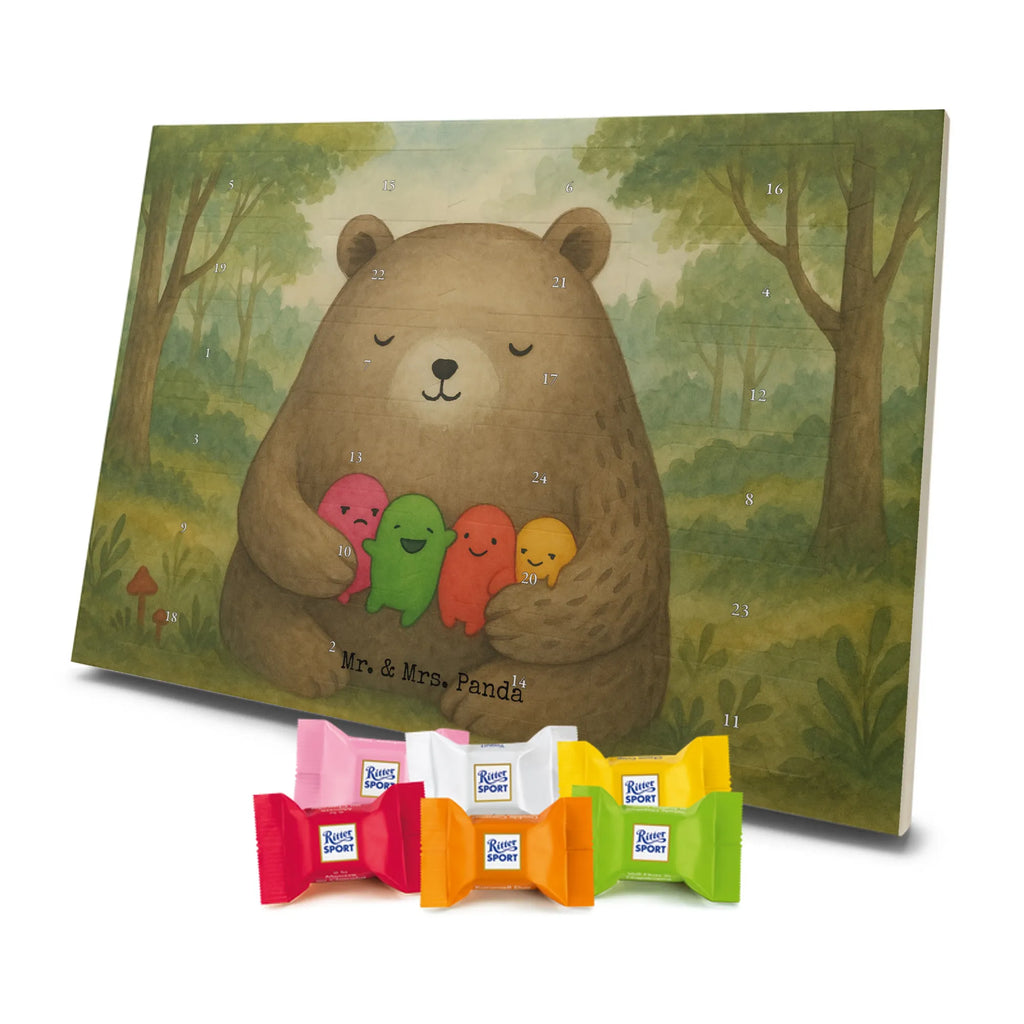 Chocolate advent calendar bear Feeling Design teddy bear, cuddly toy, Madness