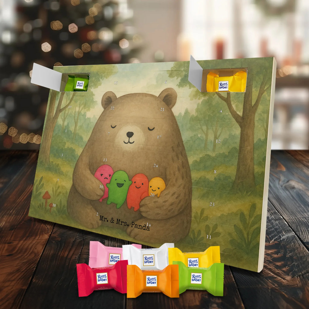 Chocolate advent calendar bear Feeling Design teddy bear, cuddly toy, Madness