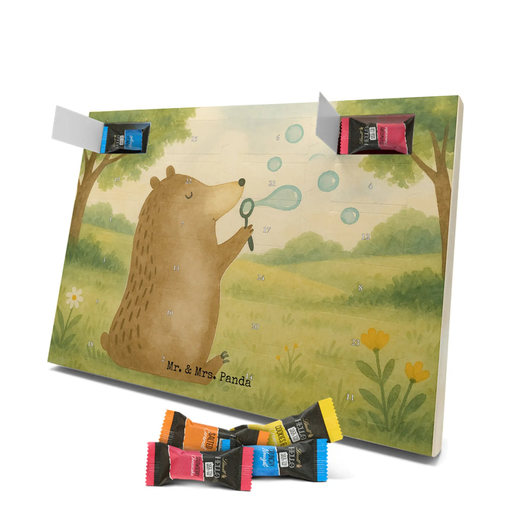 Chocolate advent calendar bear soap bubbles Design teddy bear, cuddly toy, Soap Bubbles Bear Funny Being Happy Sad Happy