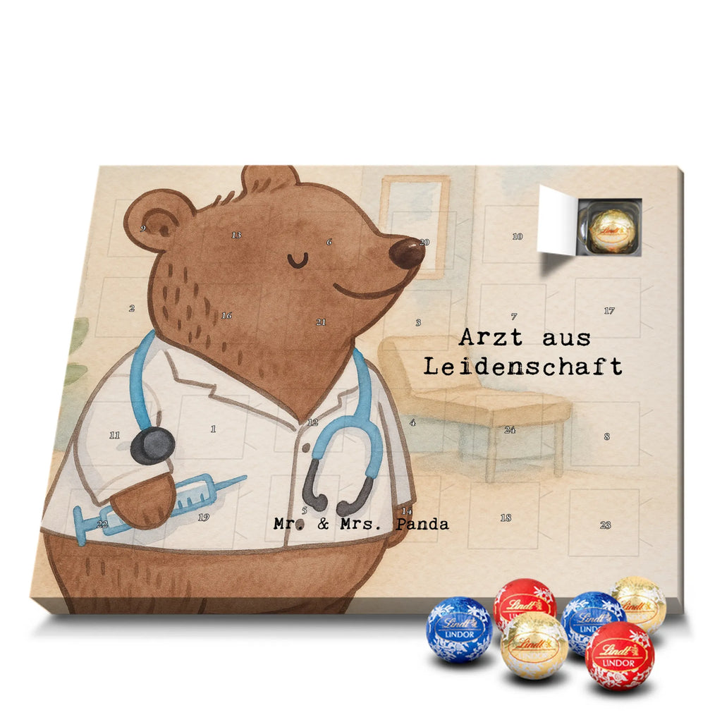 Chocolate advent calendar Doctor Passion Design gift, promotion, anniversary, retirement, sayings, job start, gift idea, best, farewell gift, profession, passing exam