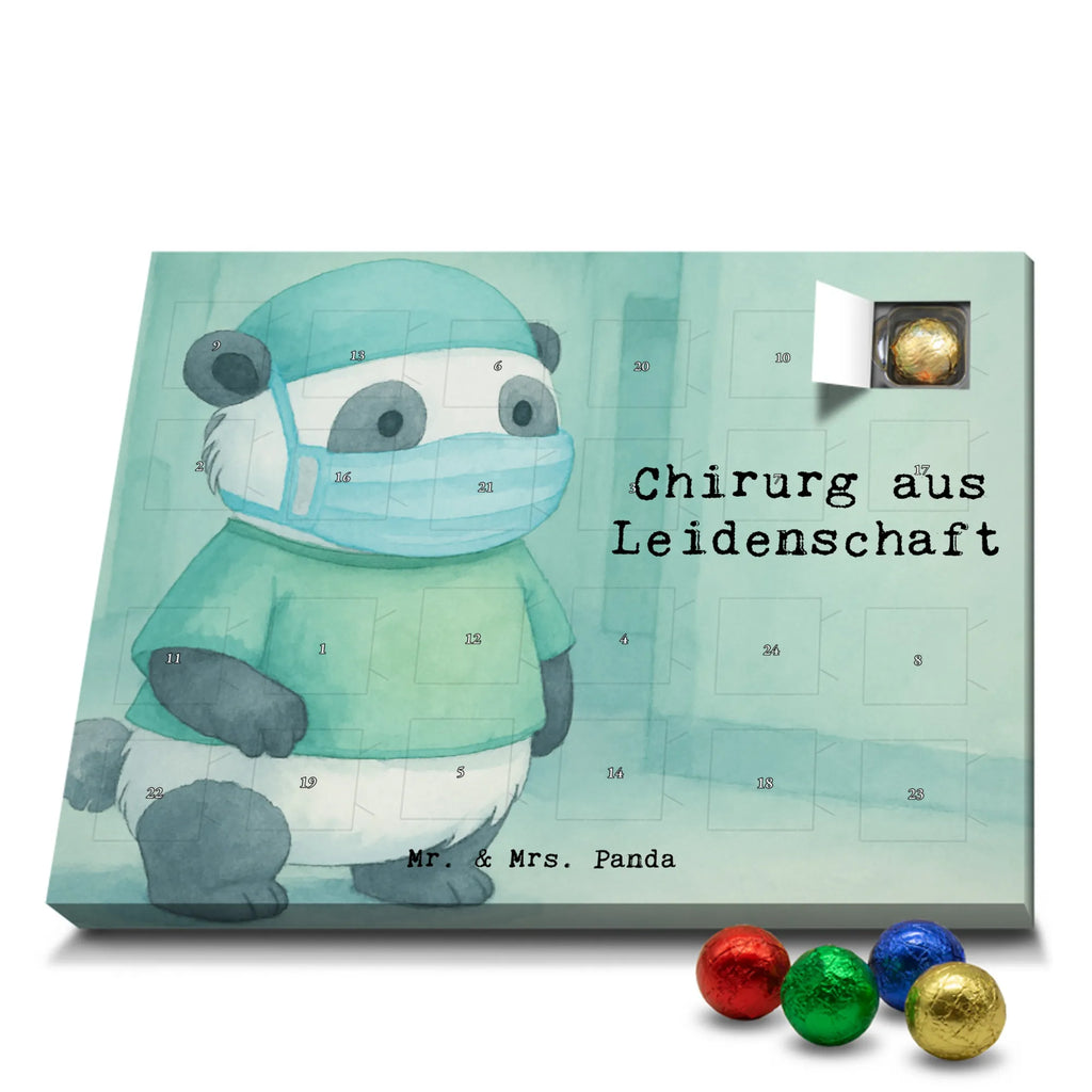 Chocolate advent calendar surgeon Passion Design gift, promotion, anniversary, retirement, sayings, job start, gift idea, best, farewell gift, profession, passing exam
