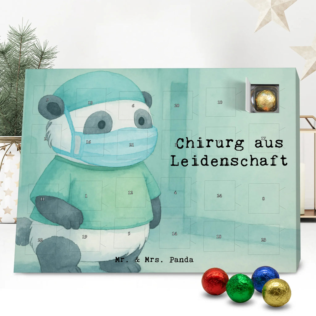 Chocolate advent calendar surgeon Passion Design gift, promotion, anniversary, retirement, sayings, job start, gift idea, best, farewell gift, profession, passing exam