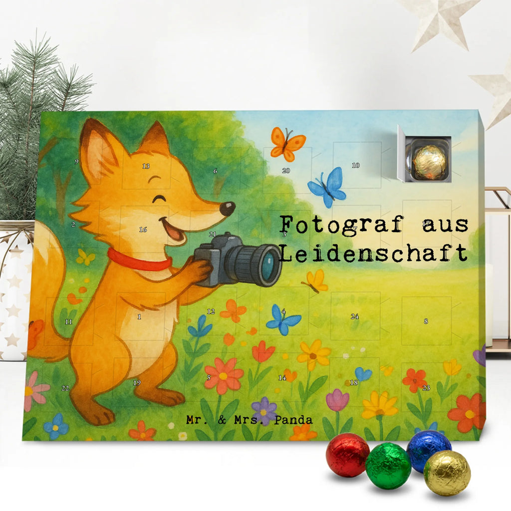 Chocolate advent calendar photographer passion Design gift, promotion, anniversary, retirement, sayings, job start, gift idea, best, farewell gift, profession, passing exam