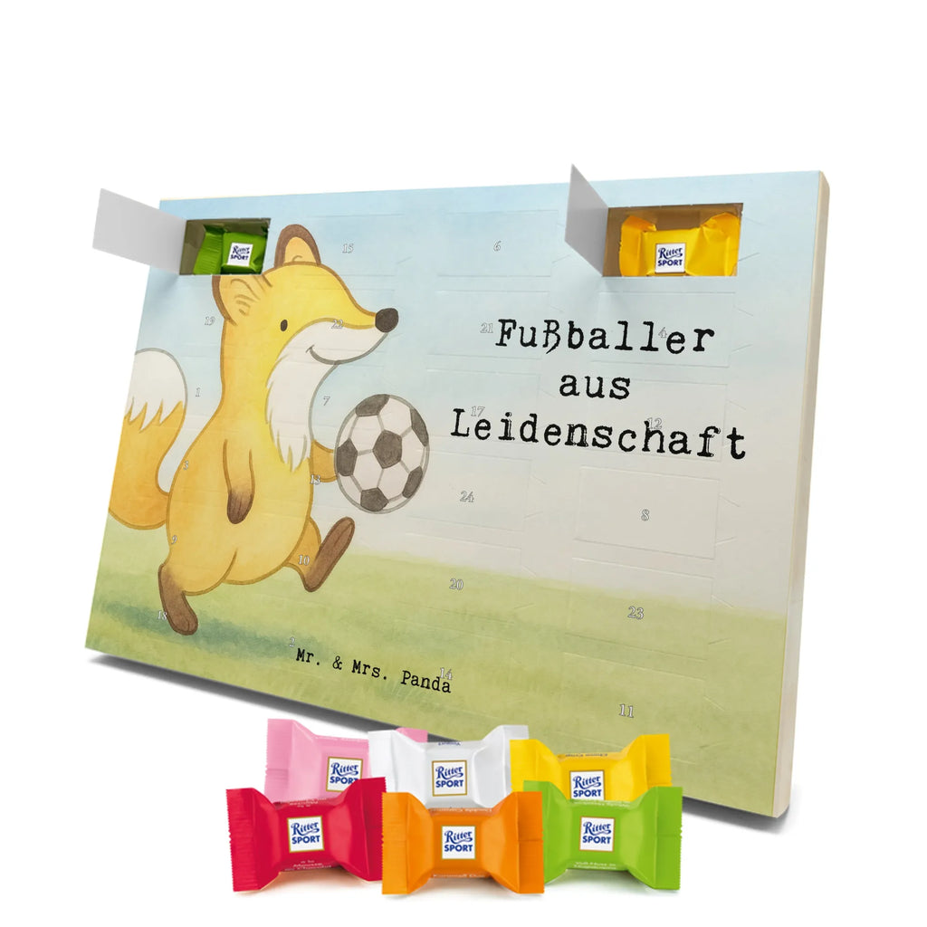 Chocolate advent calendar soccer player Passion Design gift, promotion, anniversary, retirement, sayings, job start, gift idea, best, farewell gift, profession, passing exam