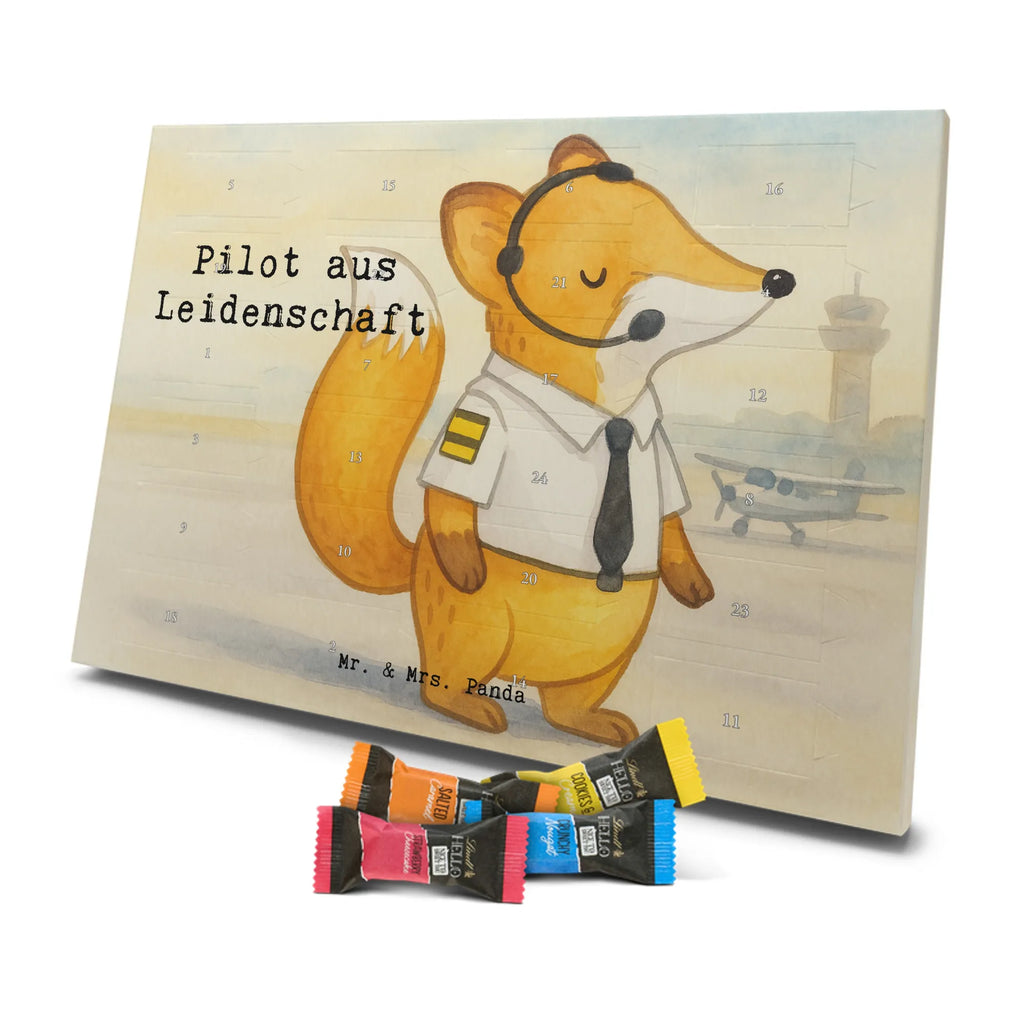 Chocolate advent calendar Pilot Passion Design gift, promotion, anniversary, retirement, sayings, job start, gift idea, best, farewell gift, profession, passing exam