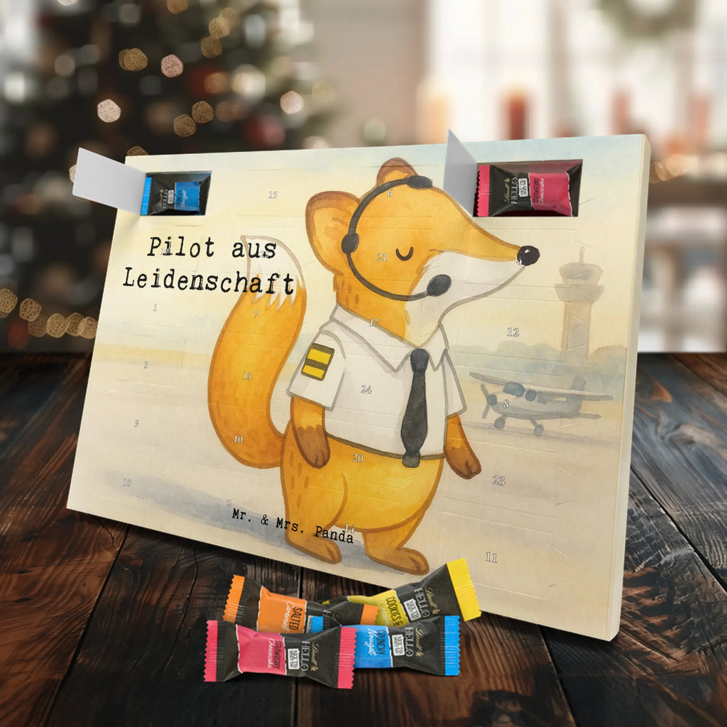 Chocolate advent calendar Pilot Passion Design gift, promotion, anniversary, retirement, sayings, job start, gift idea, best, farewell gift, profession, passing exam