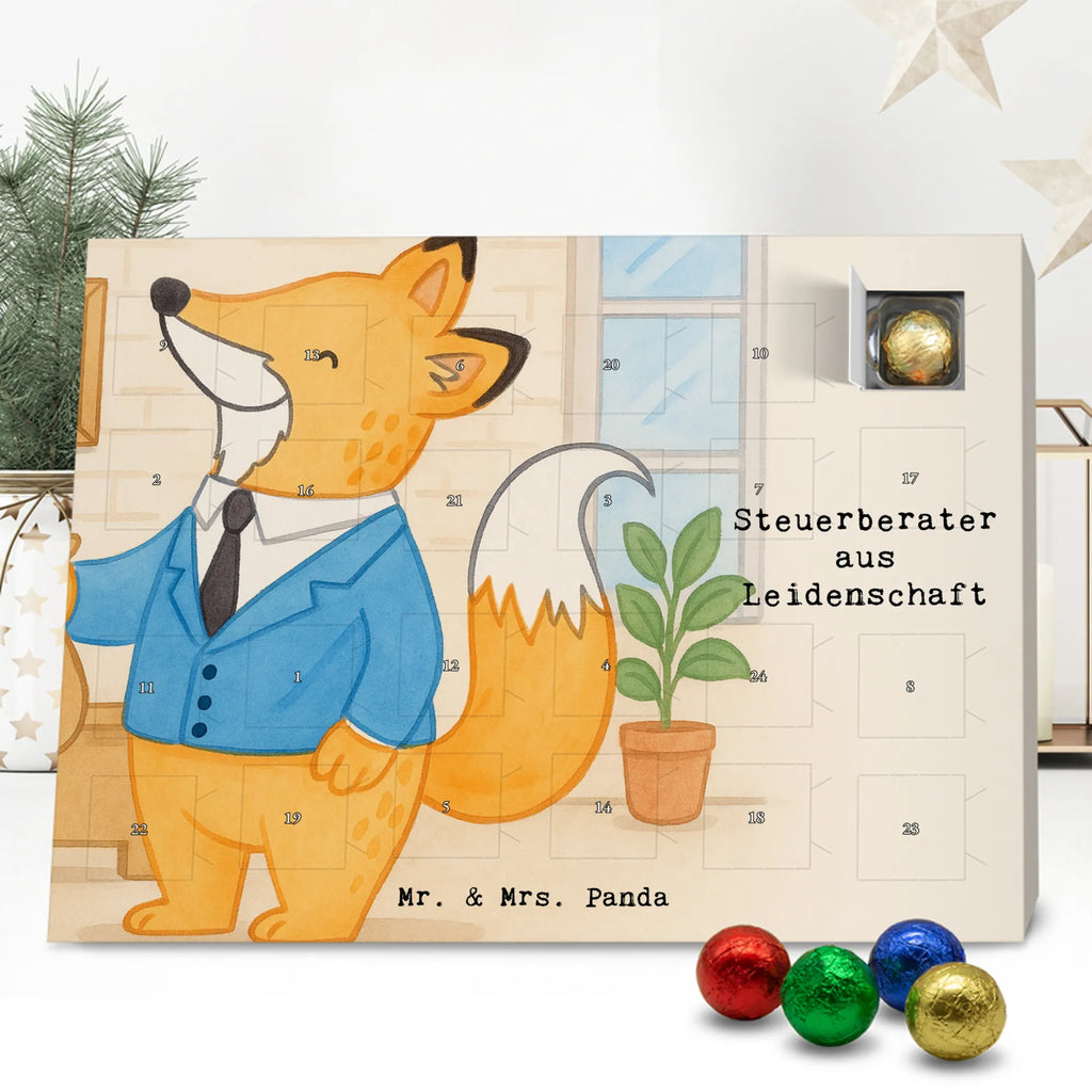 Chocolate advent calendar Tax Advisor passion Design gift, promotion, anniversary, retirement, sayings, job start, gift idea, best, farewell gift, profession, passing exam