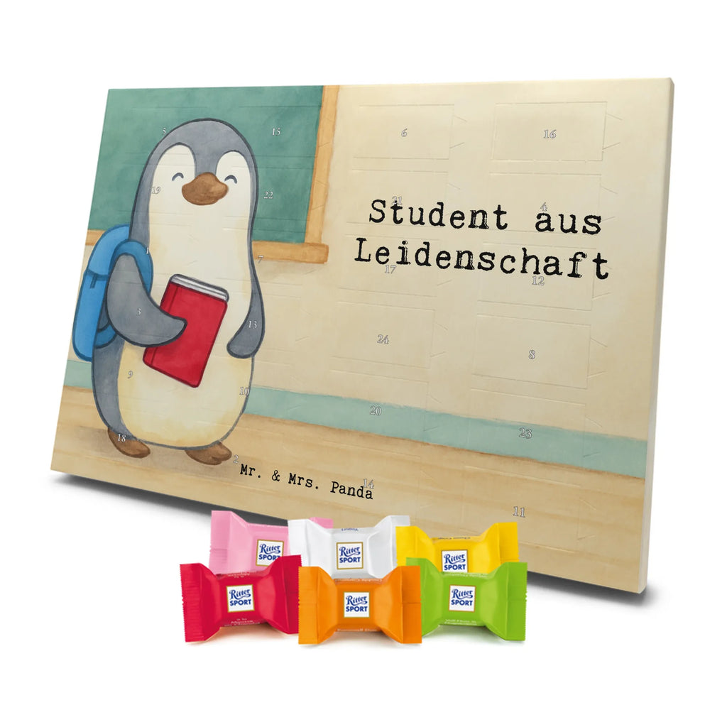 Chocolate advent calendar Student Passion Design gift, promotion, anniversary, retirement, sayings, job start, gift idea, best, farewell gift, profession, passing exam