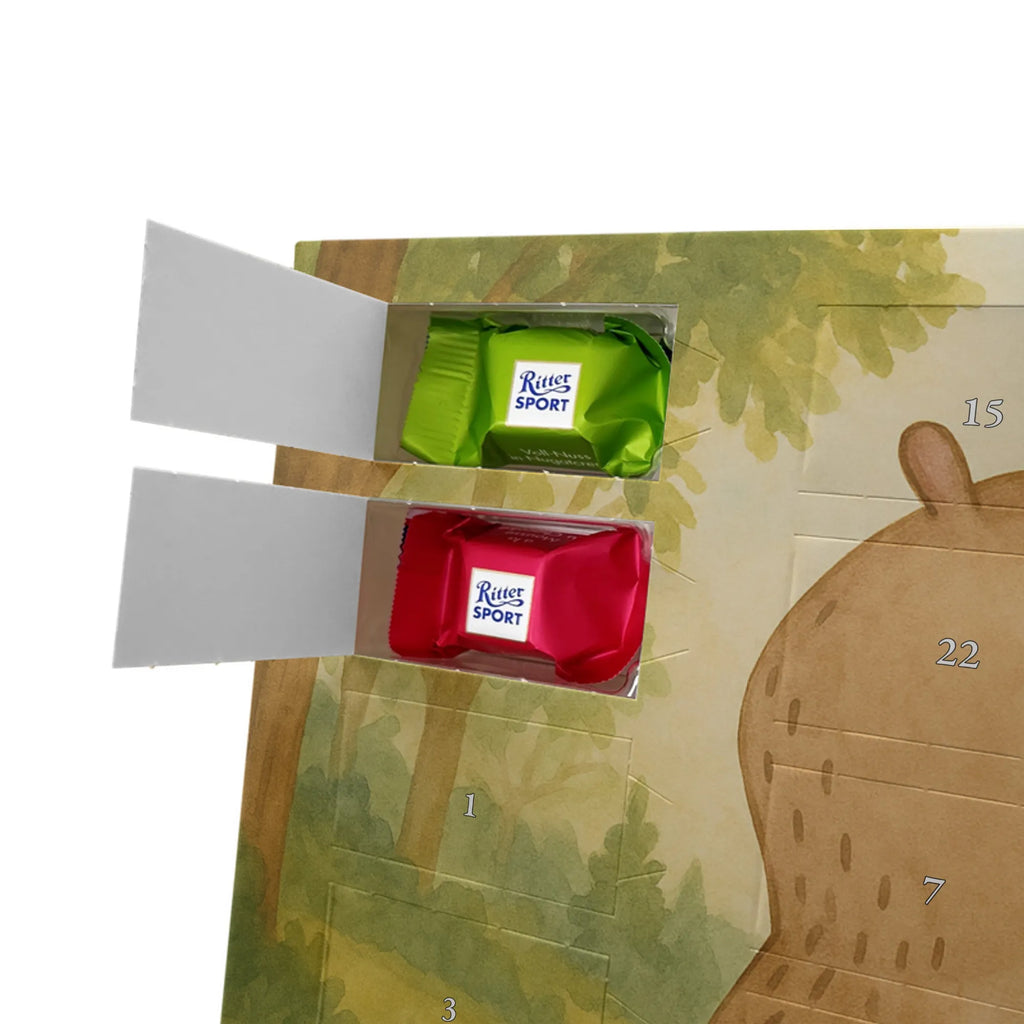 Chocolate advent calendar bear Coffee Design teddy bear, cuddly toy, conquer the world, morning routine, bears, save the world, good morning