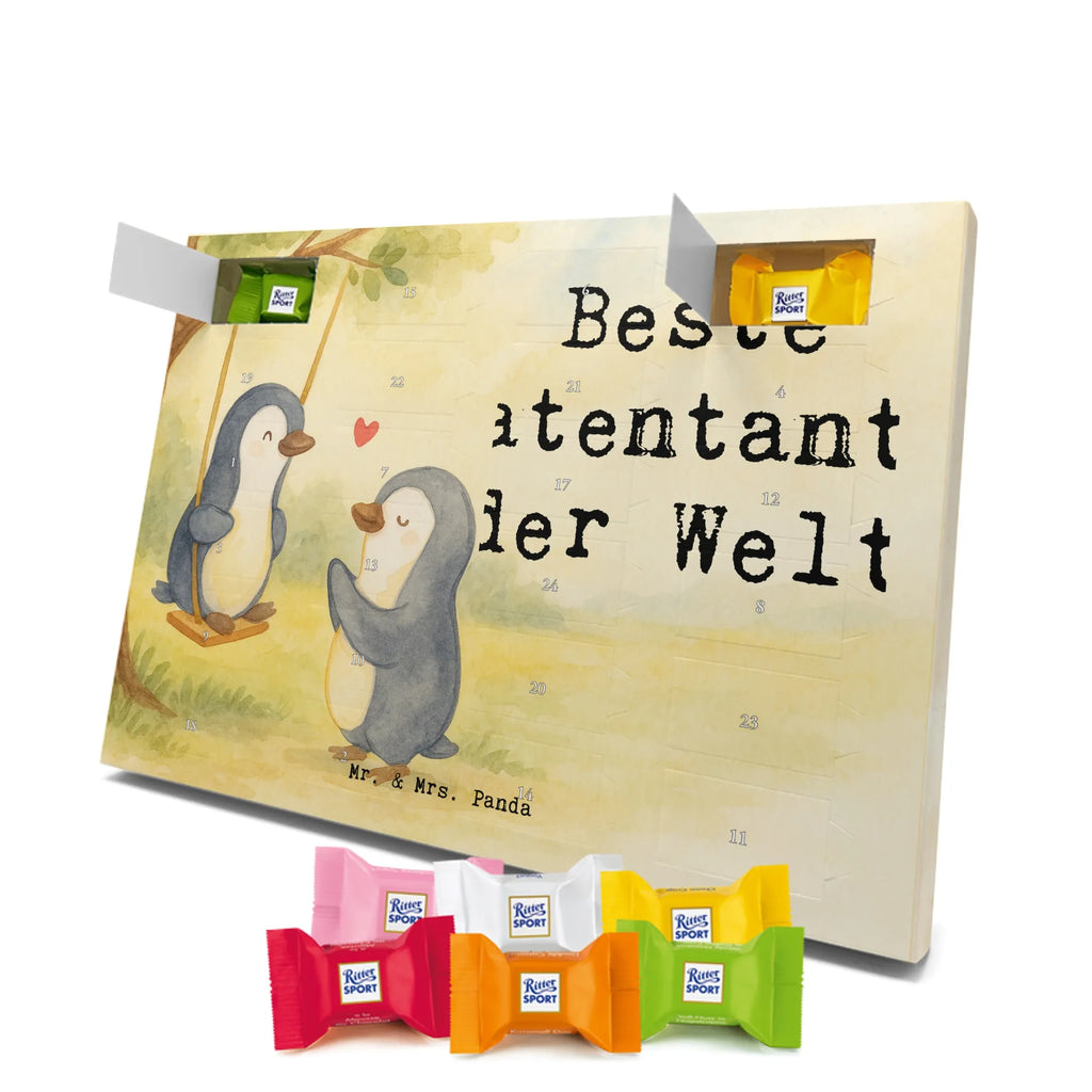 Chocolate advent calendar penguin Best godmother in the world Design thank you, birthday, gift idea, birthday present, gift tip, make you happy, giving, for, gift, niece, nephew, godfather aunt, Godmother, baptism, little thing, favorite aunt, christening partner