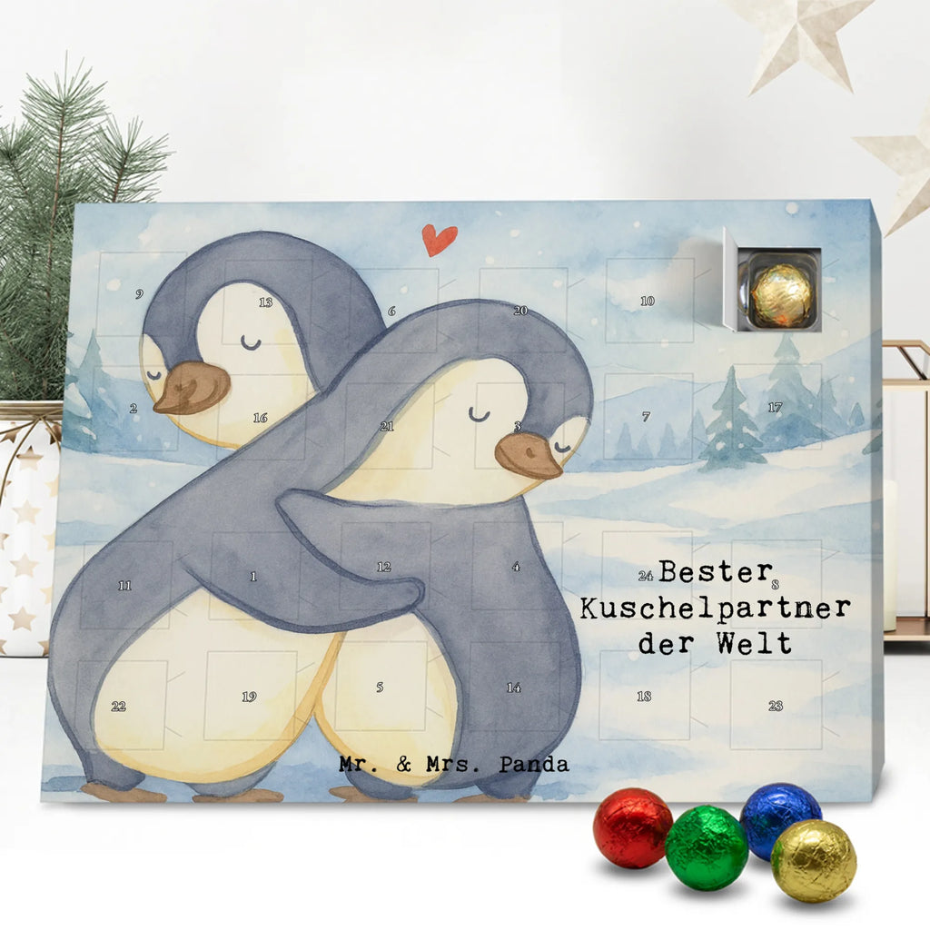 Chocolate advent calendar penguin Best cuddle partner in the world Design thank you, birthday, gift idea, birthday present, gift tip, make you happy, giving, for, gift, Bed, Wife, Husband, Cuddle, Girlfriend, In Love, Netflix, Boyfriend, Spouse, Life Partner, Wedding Anniversary, Cuddle Partner