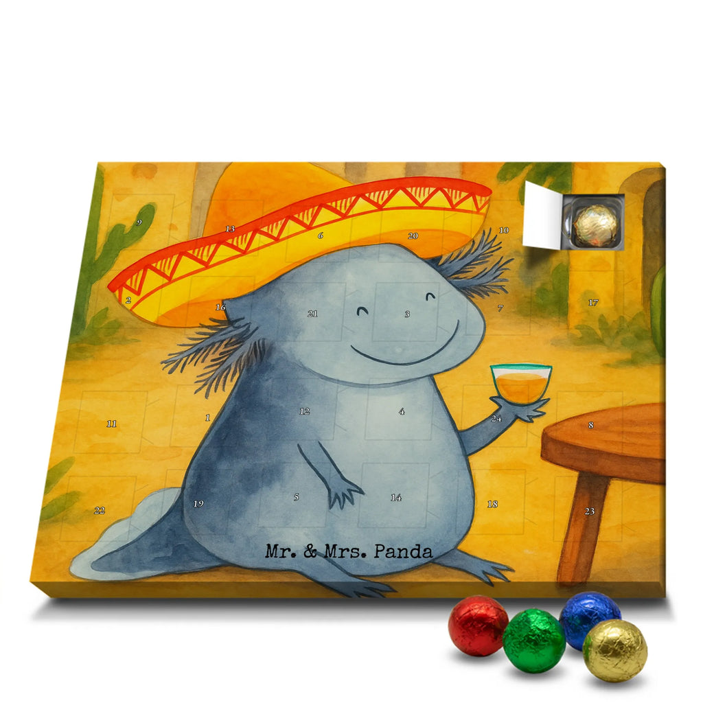 Chocolate advent calendar axolotl tequila Design Axelotl, marine animals, Mexican walking fish, salamander, Amphibian, Lemon, Saying, Fire Dragon, Tail Lurch, Fire Salamander