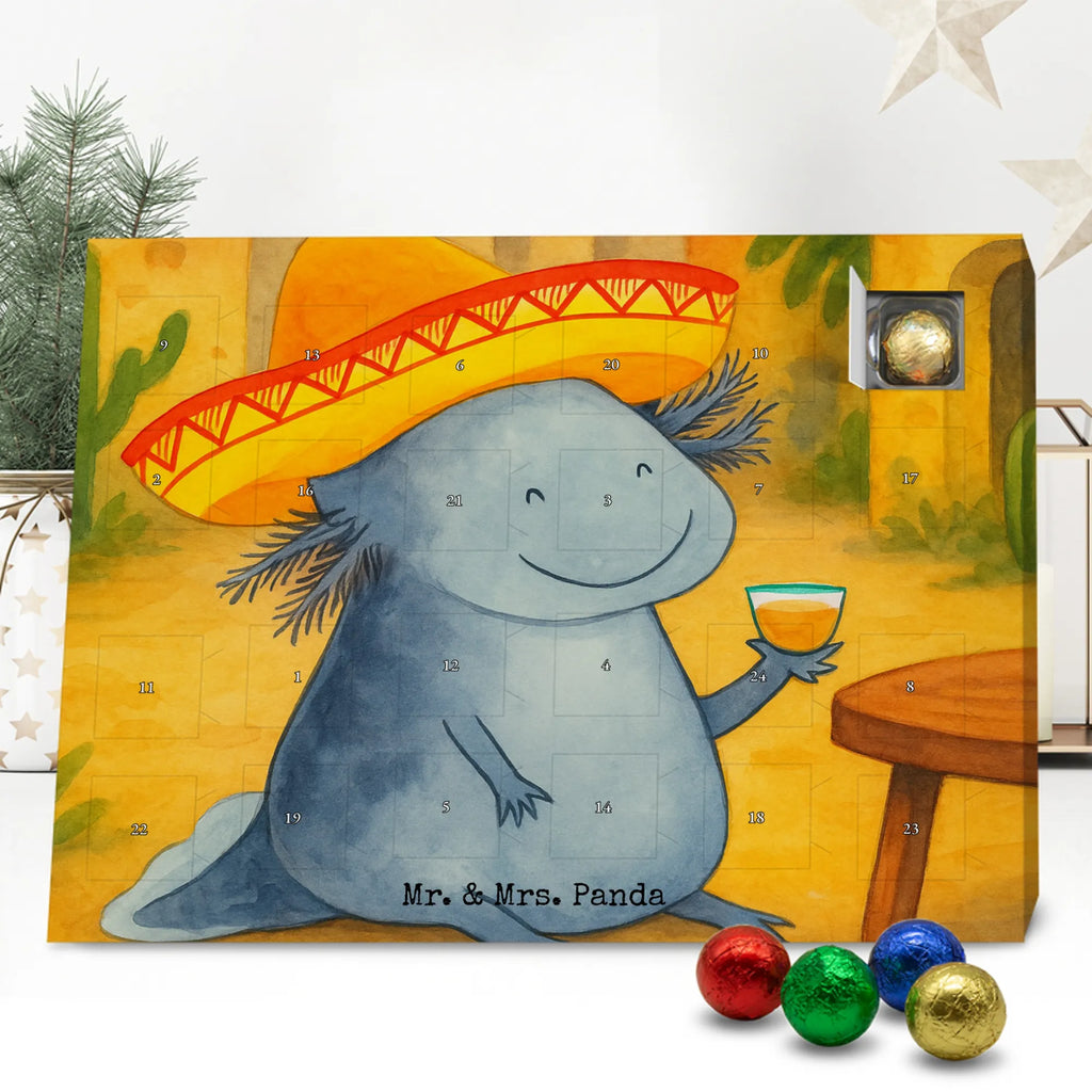 Chocolate advent calendar axolotl tequila Design Axelotl, marine animals, Mexican walking fish, salamander, Amphibian, Lemon, Saying, Fire Dragon, Tail Lurch, Fire Salamander