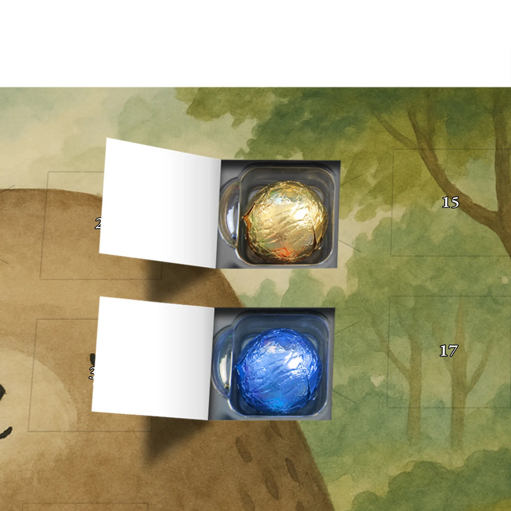 Chocolate advent calendar bear Feeling Design teddy bear, cuddly toy, Madness