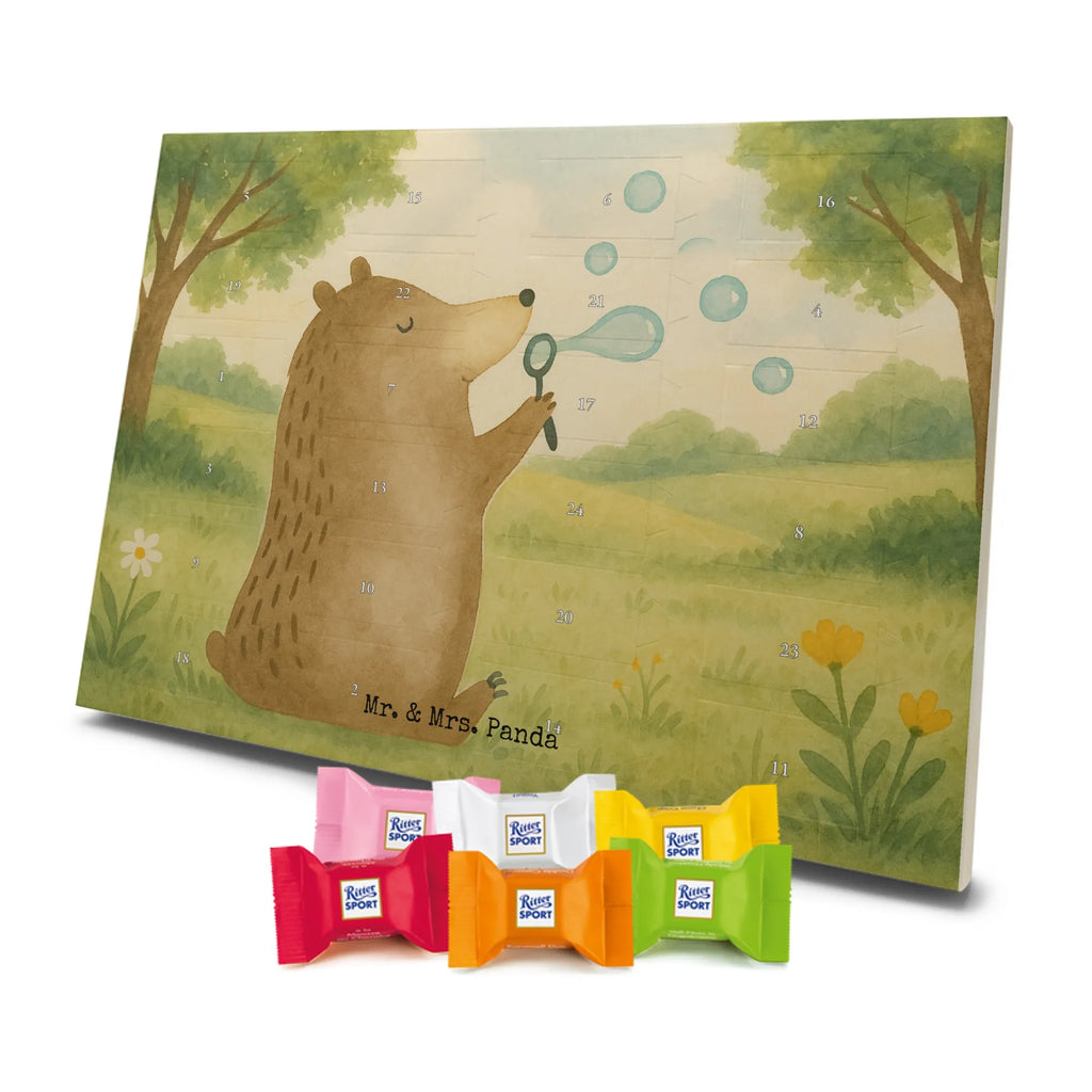 Chocolate advent calendar bear soap bubbles Design teddy bear, cuddly toy, Soap Bubbles Bear Funny Being Happy Sad Happy