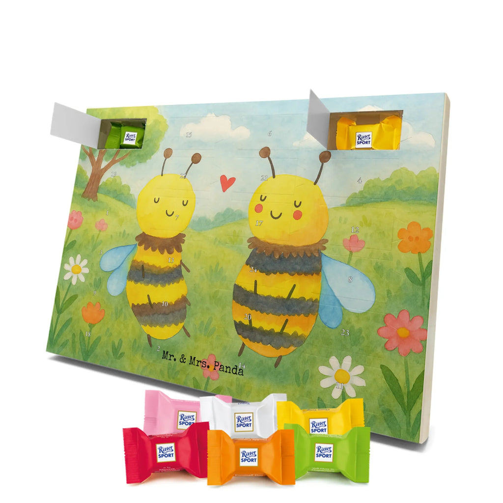 Chocolate advent calendar bee In love Design wasp, bumblebee