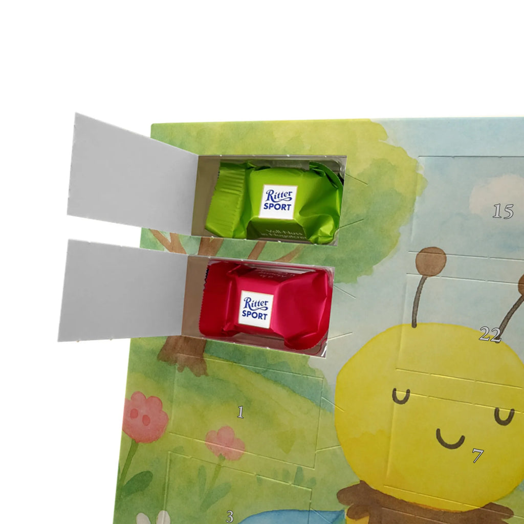 Chocolate advent calendar bee In love Design wasp, bumblebee