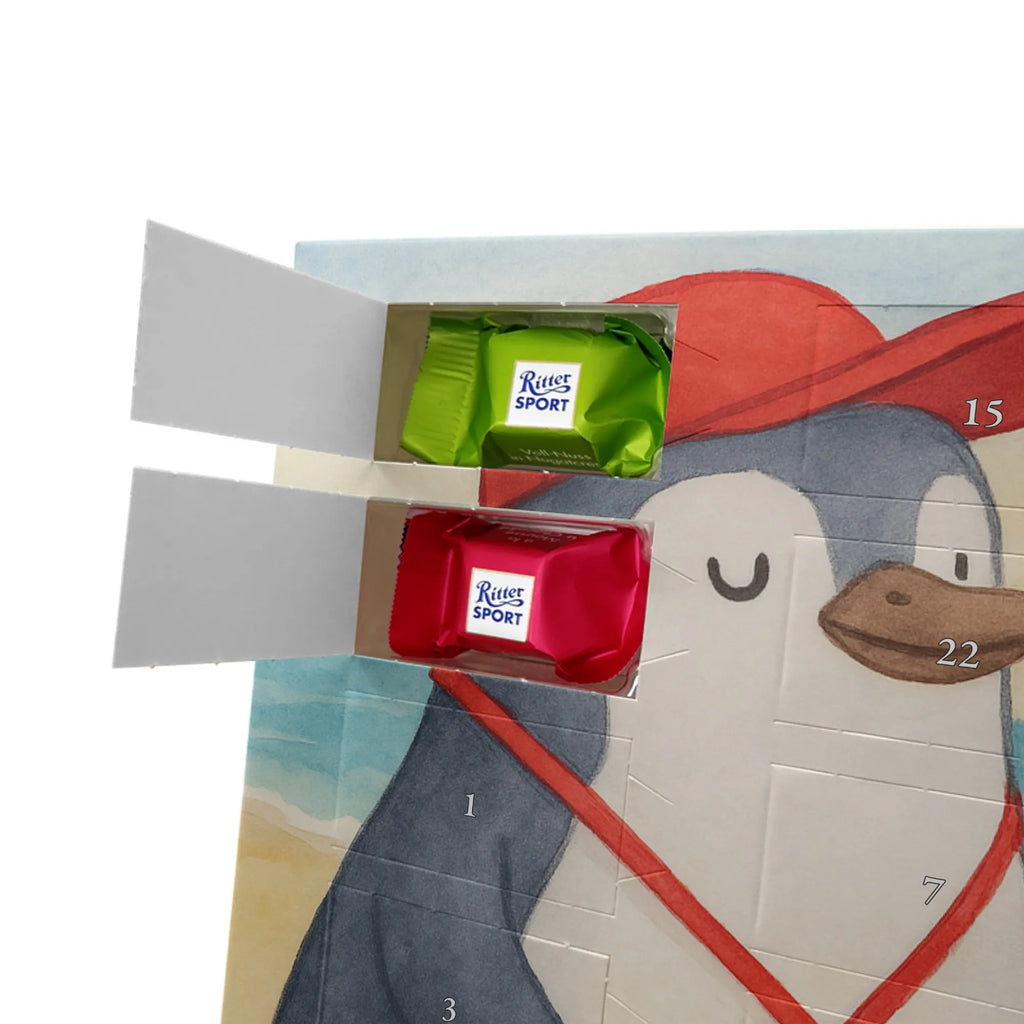 Chocolate advent calendar Lifeguard Passion Design gift, promotion, anniversary, retirement, sayings, job start, gift idea, best, farewell gift, profession, passing exam