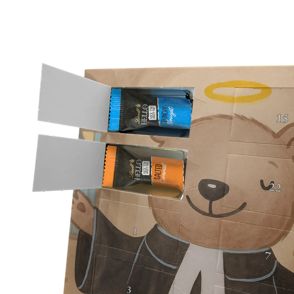 Chocolate advent calendar Pastor Passion Design gift, promotion, anniversary, retirement, sayings, job start, gift idea, best, farewell gift, profession, passing exam