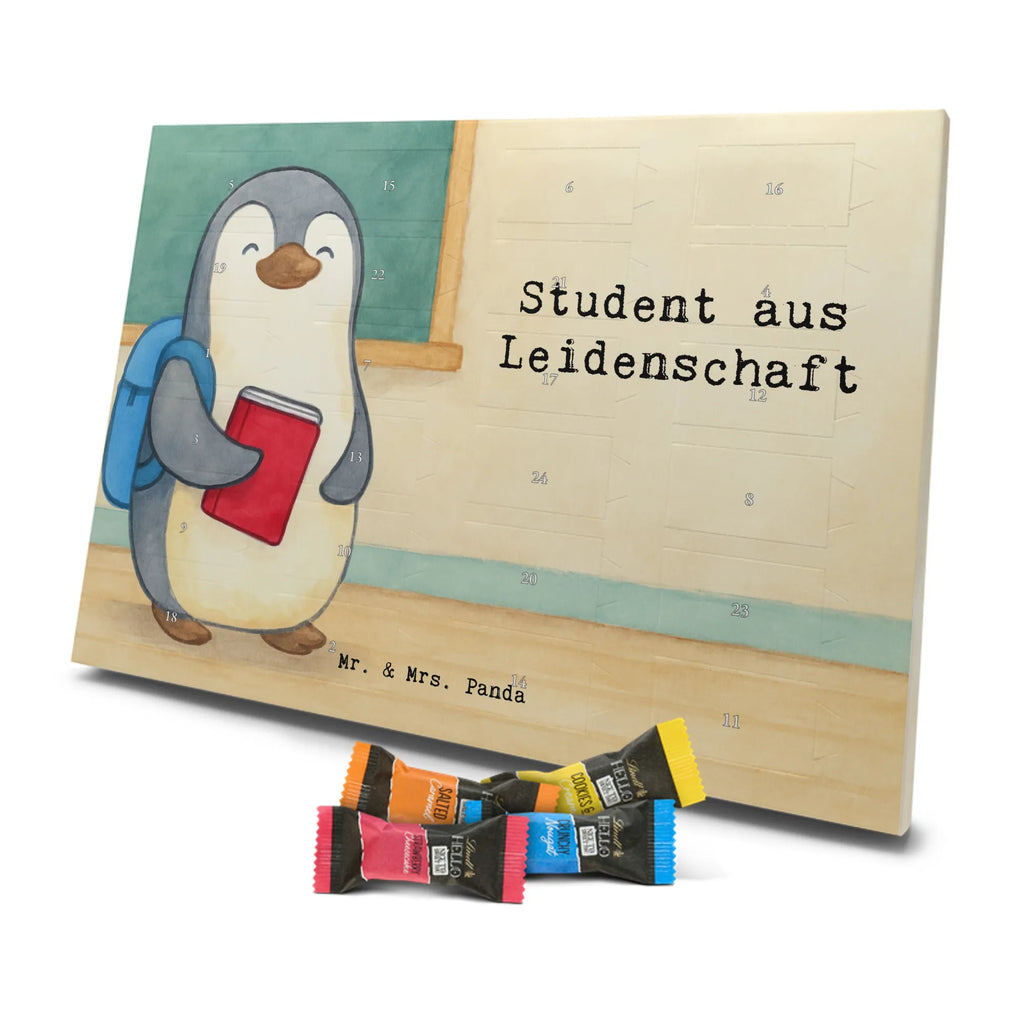 Chocolate advent calendar Student Passion Design gift, promotion, anniversary, retirement, sayings, job start, gift idea, best, farewell gift, profession, passing exam