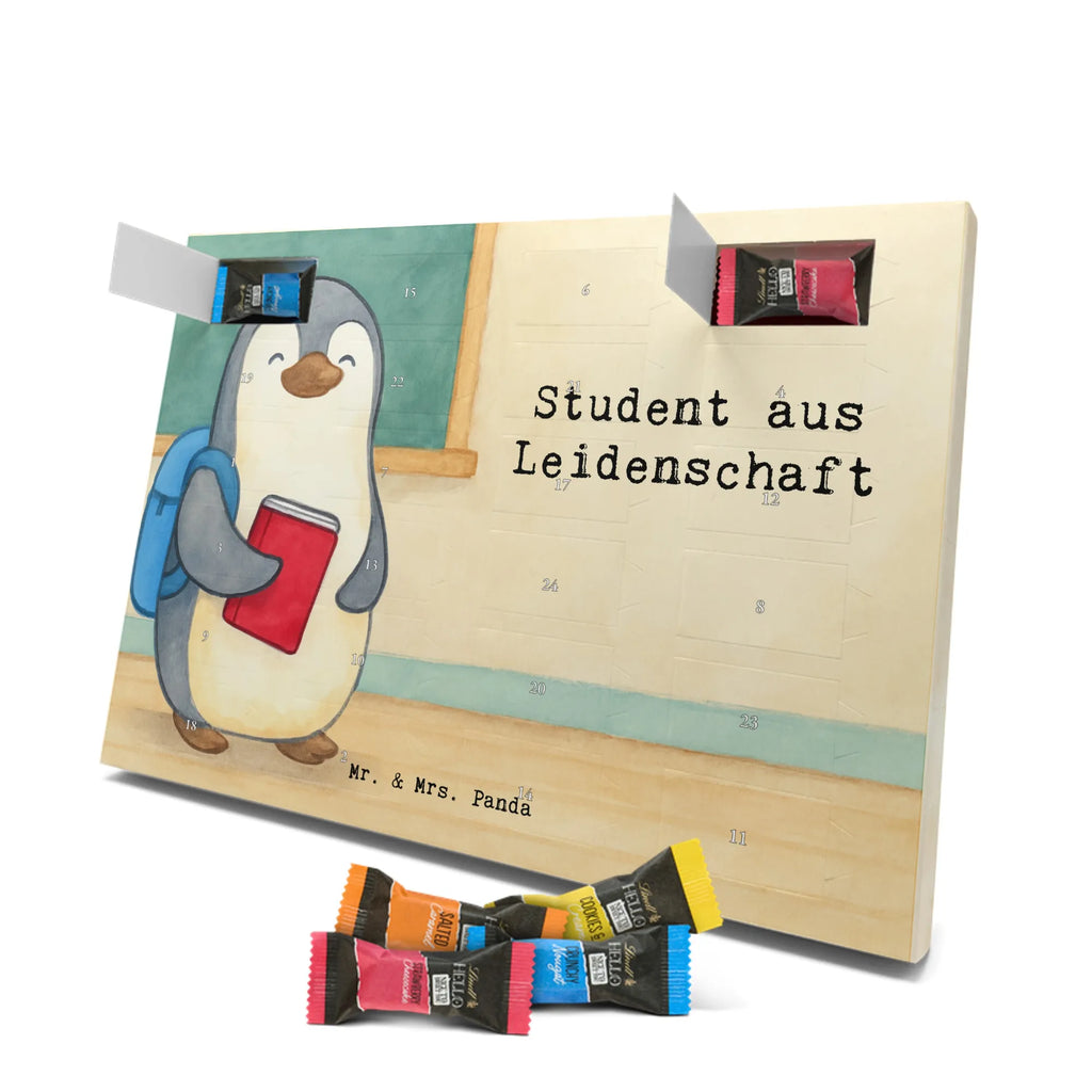 Chocolate advent calendar Student Passion Design gift, promotion, anniversary, retirement, sayings, job start, gift idea, best, farewell gift, profession, passing exam