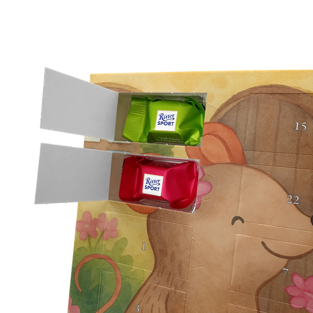 Chocolate advent calendar Mouse Best neighbor in the world Design thank you, birthday, gift idea, birthday present, gift tip, make you happy, giving, for, gift, resident, Neighbor, neighbors, friend, neighborhood, friendship