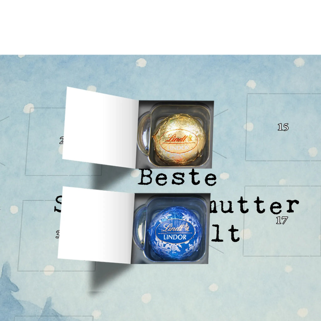 Chocolate advent calendar penguin Best mother in law in the world Design thank you, birthday, gift idea, birthday present, gift tip, make you happy, giving, for, gift, Mother-in-law, by marriage, spouse&#39;s mother, mother, parents-in-law