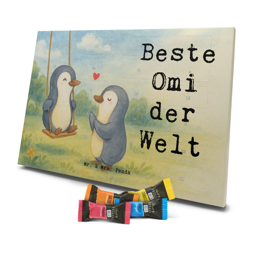 Chocolate advent calendar penguin Best grandma in the world Design thank you, birthday, gift idea, birthday present, gift tip, make you happy, giving, for, gift, grandpa, granddaughter, Grandmother, grandma, grandchild, best, grandson, little thing