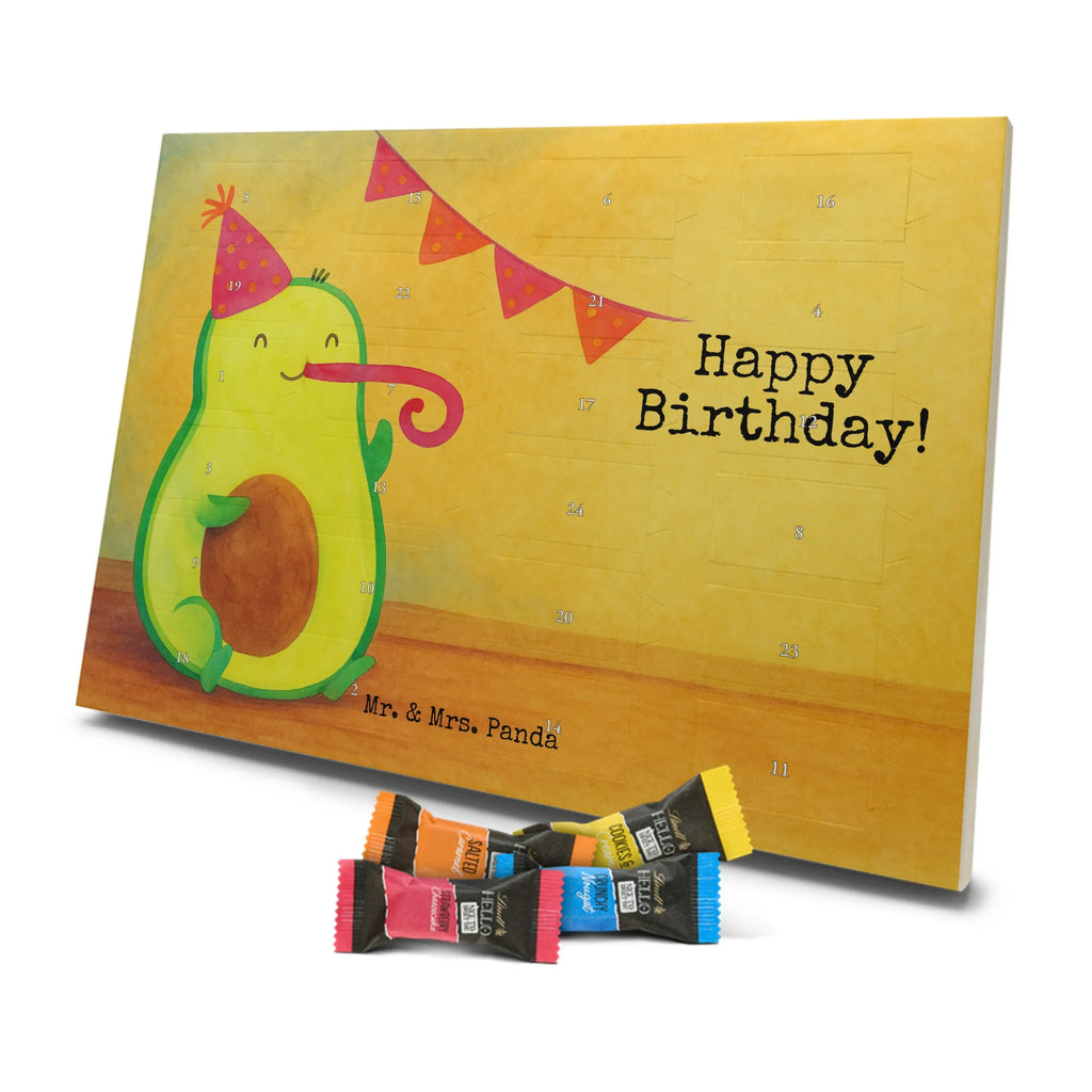 Chocolate advent calendar avocado Birthday Design vegetables