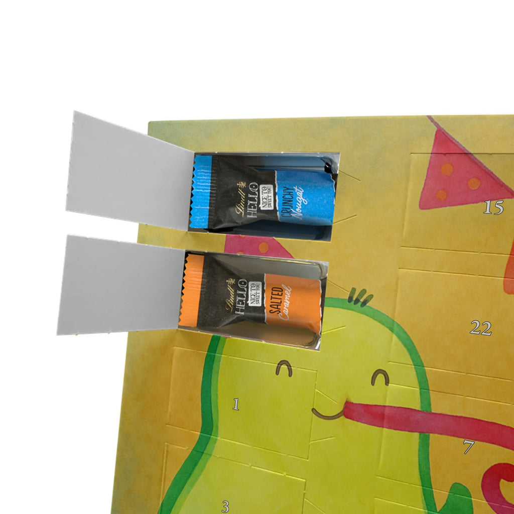 Chocolate advent calendar avocado Birthday Design vegetables