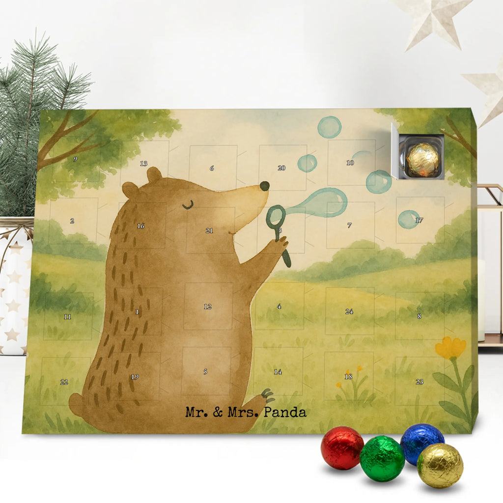 Chocolate advent calendar bear soap bubbles Design teddy bear, cuddly toy, Soap Bubbles Bear Funny Being Happy Sad Happy