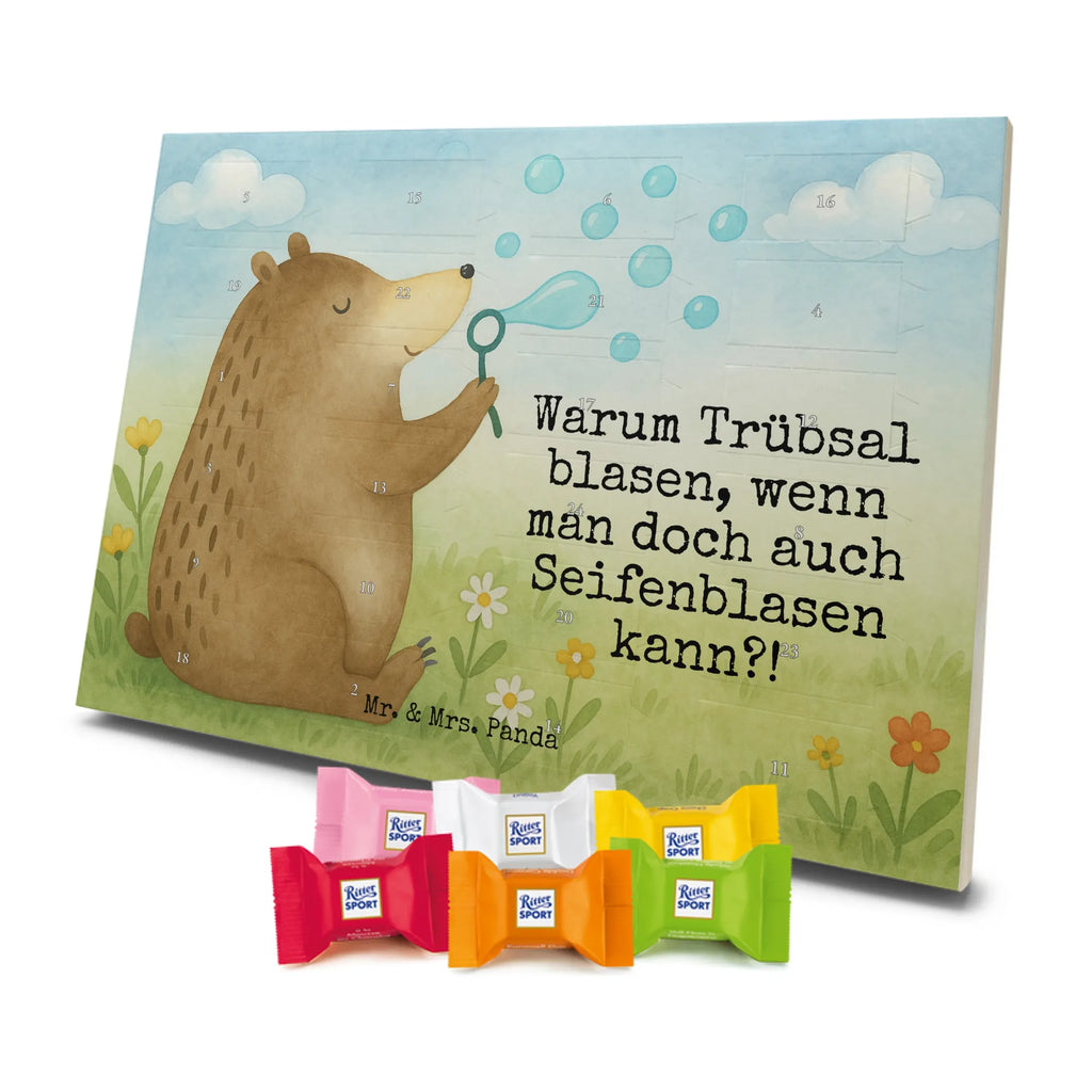 Chocolate advent calendar bear soap bubbles Design teddy bear, cuddly toy, Soap Bubbles Bear Funny Being Happy Sad Happy