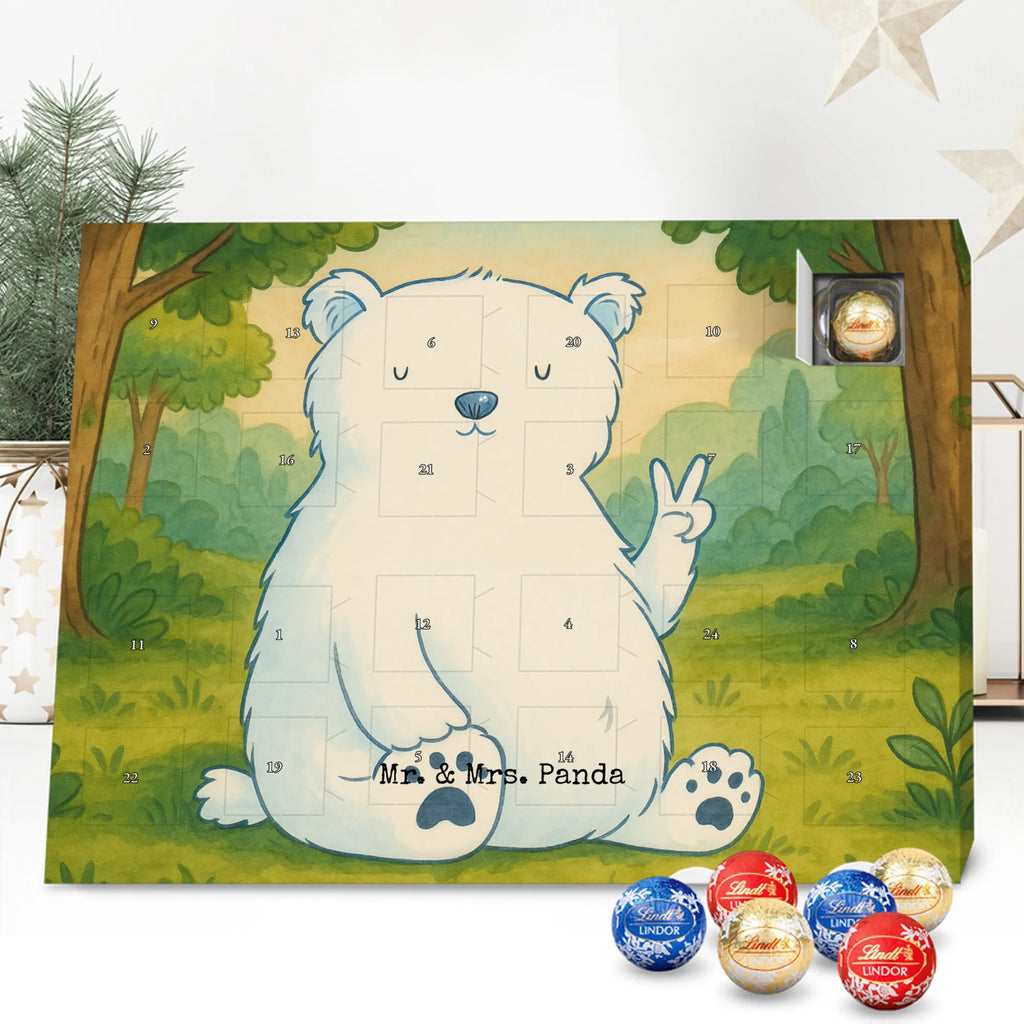 Chocolate advent calendar Icebear Lazy Design teddy bear, cuddly toy, office job, lazy, North Pole, work, relaxing, workplace, Polar bear