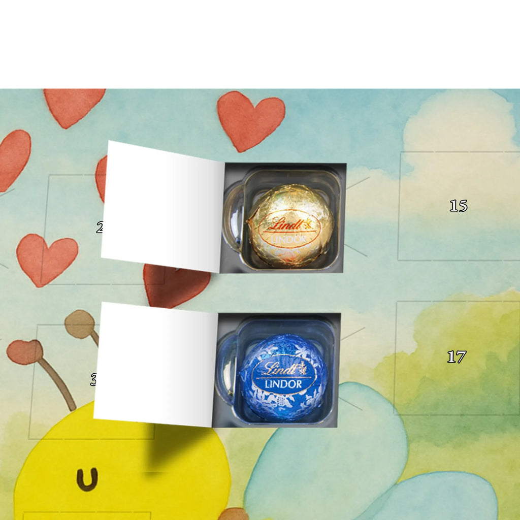 Chocolate advent calendar bee Love Design bumblebee, wasp