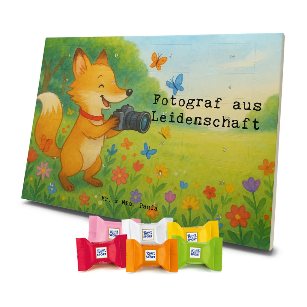 Chocolate advent calendar photographer passion Design gift, promotion, anniversary, retirement, sayings, job start, gift idea, best, farewell gift, profession, passing exam