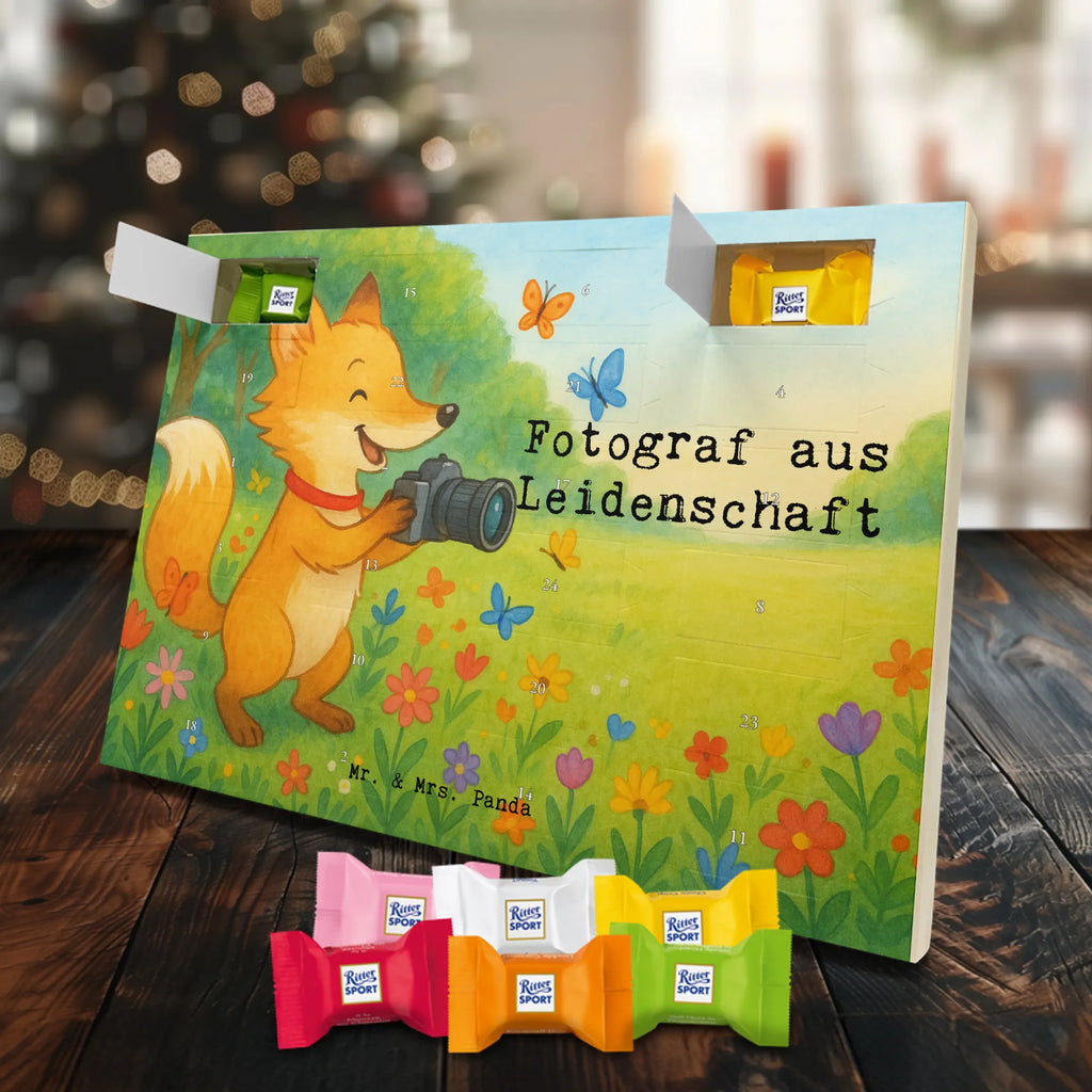 Chocolate advent calendar photographer passion Design gift, promotion, anniversary, retirement, sayings, job start, gift idea, best, farewell gift, profession, passing exam