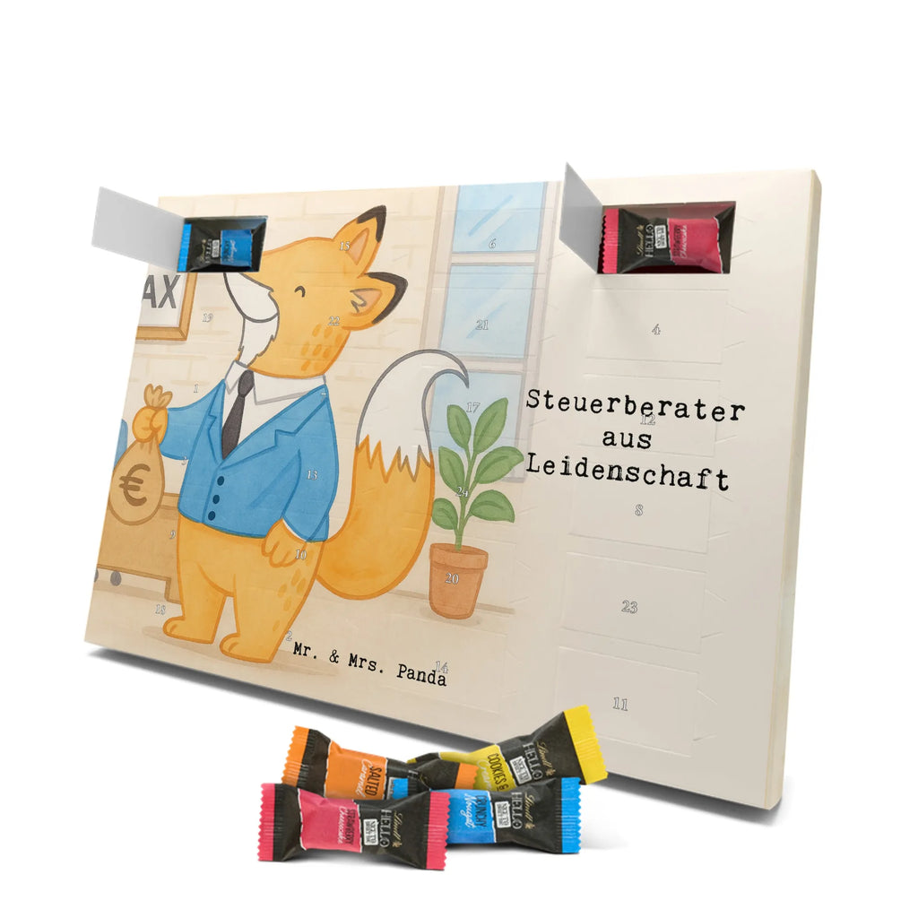 Chocolate advent calendar Tax Advisor passion Design gift, promotion, anniversary, retirement, sayings, job start, gift idea, best, farewell gift, profession, passing exam