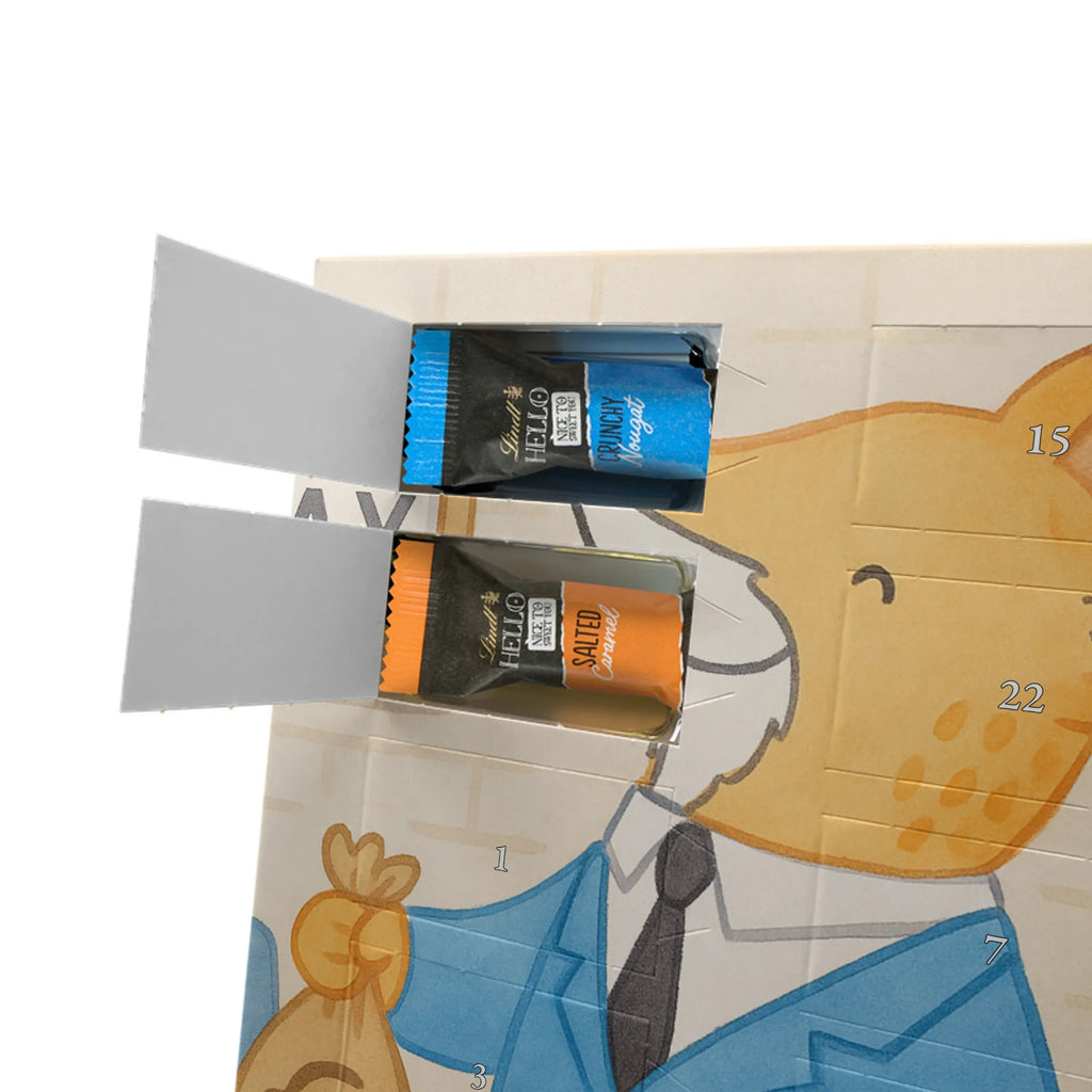 Chocolate advent calendar Tax Advisor passion Design gift, promotion, anniversary, retirement, sayings, job start, gift idea, best, farewell gift, profession, passing exam