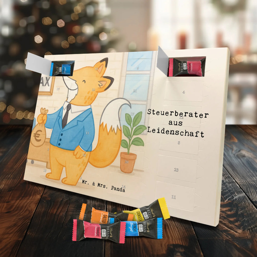 Chocolate advent calendar Tax Advisor passion Design gift, promotion, anniversary, retirement, sayings, job start, gift idea, best, farewell gift, profession, passing exam