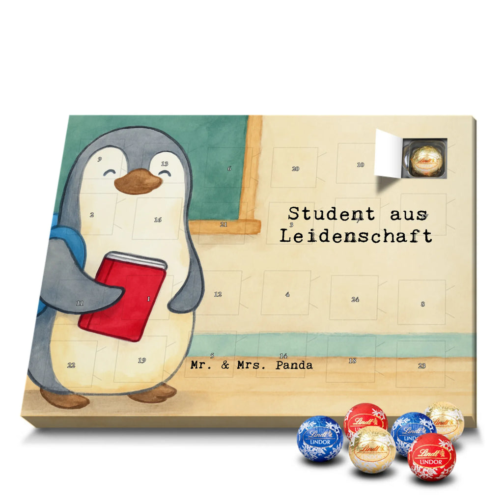 Chocolate advent calendar Student Passion Design gift, promotion, anniversary, retirement, sayings, job start, gift idea, best, farewell gift, profession, passing exam