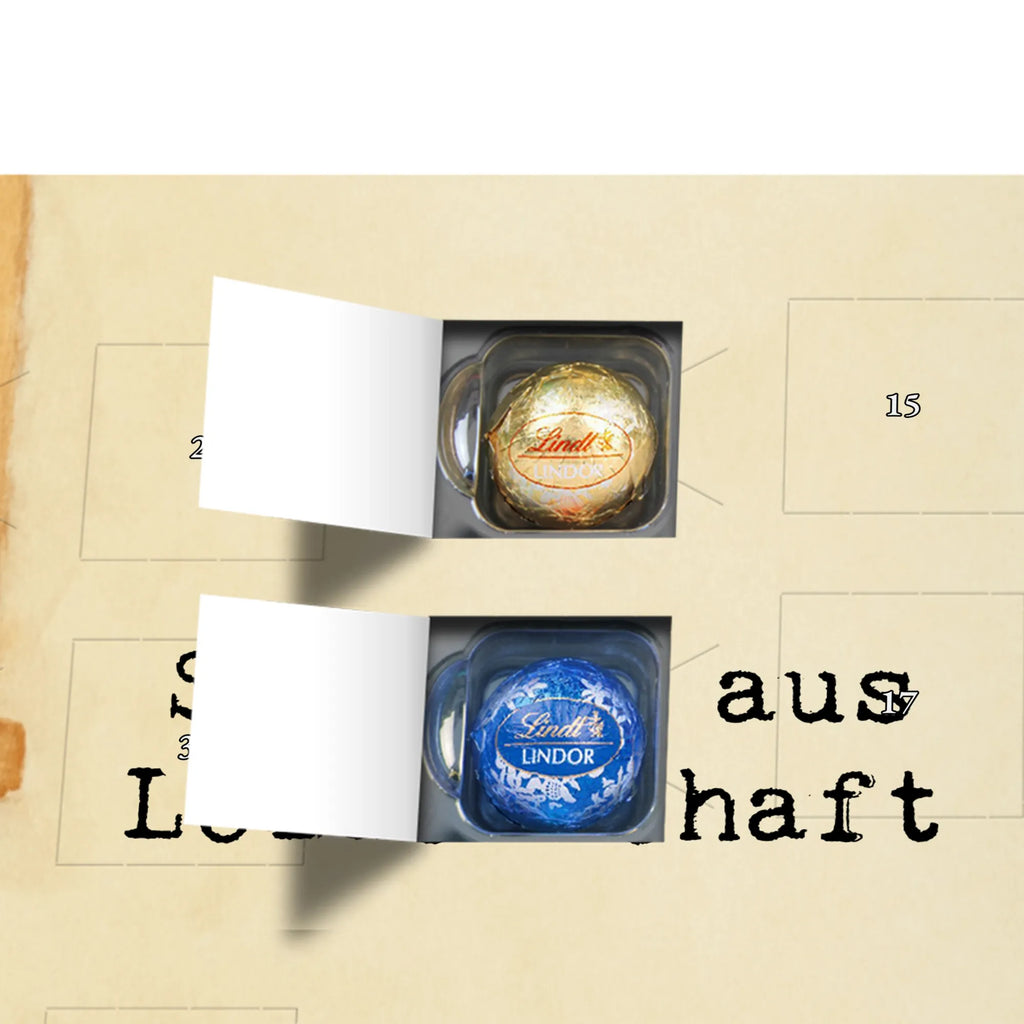 Chocolate advent calendar Student Passion Design gift, promotion, anniversary, retirement, sayings, job start, gift idea, best, farewell gift, profession, passing exam