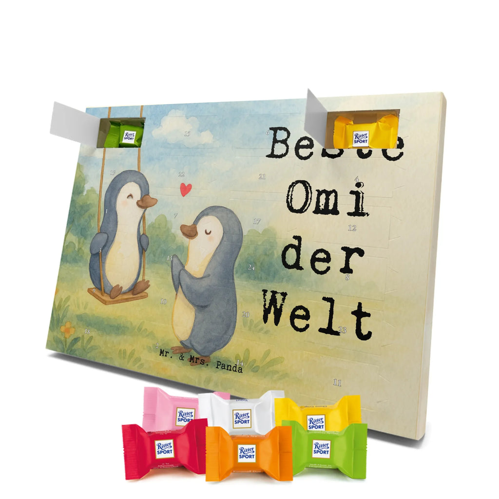 Chocolate advent calendar penguin Best grandma in the world Design thank you, birthday, gift idea, birthday present, gift tip, make you happy, giving, for, gift, grandpa, granddaughter, Grandmother, grandma, grandchild, best, grandson, little thing