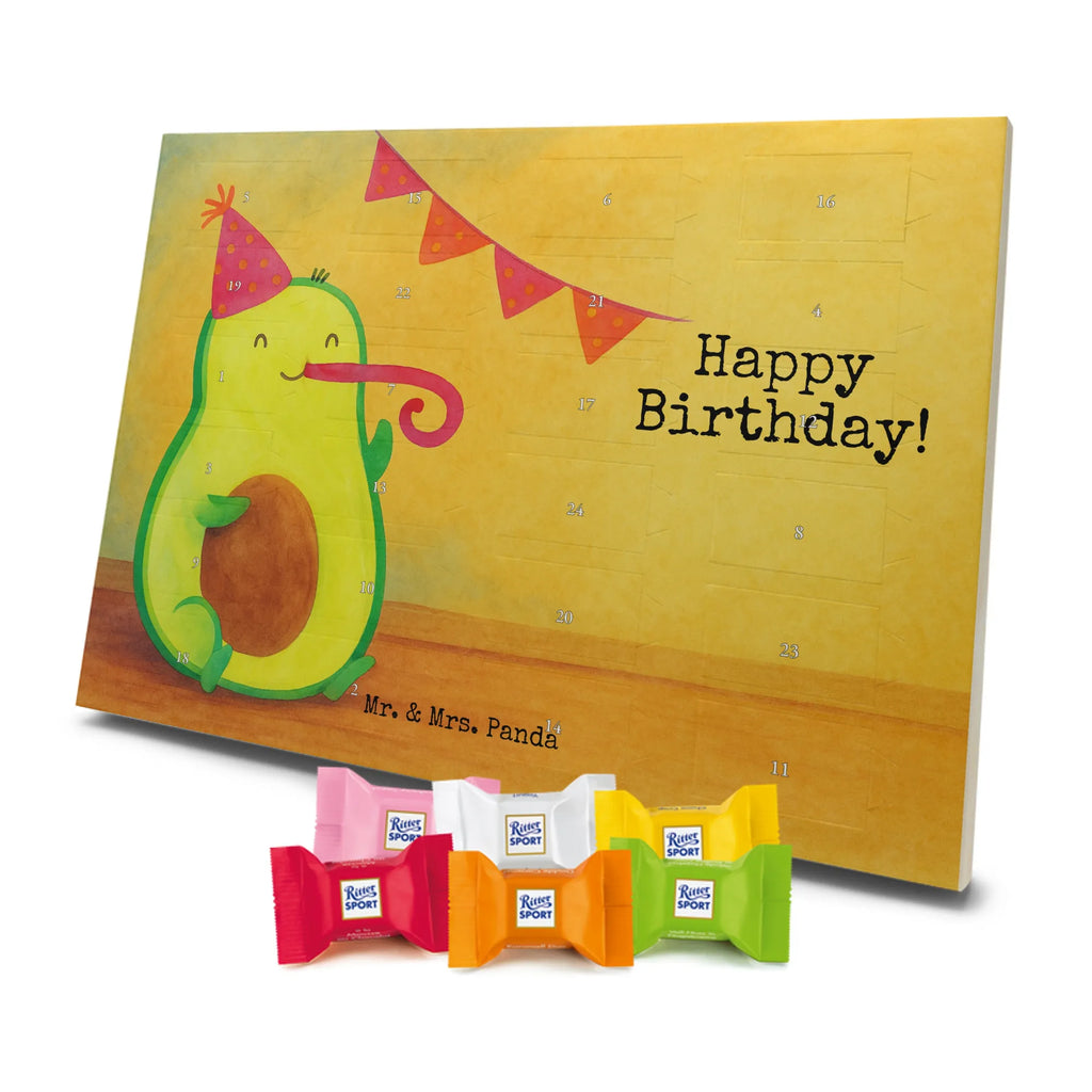 Chocolate advent calendar avocado Birthday Design vegetables