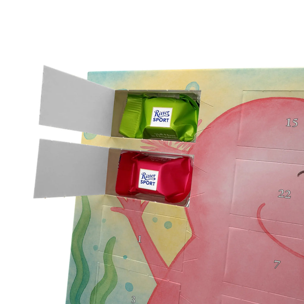 Chocolate advent calendar axolotl Hooray Design Axelotl, marine animals, Mexican walking fish, salamander, fun, joy, cheerful, satisfaction, tail, amphibian