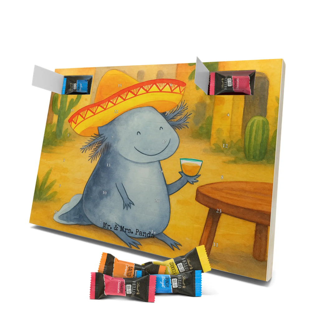 Chocolate advent calendar axolotl tequila Design Axelotl, marine animals, Mexican walking fish, salamander, Amphibian, Lemon, Saying, Fire Dragon, Tail Lurch, Fire Salamander
