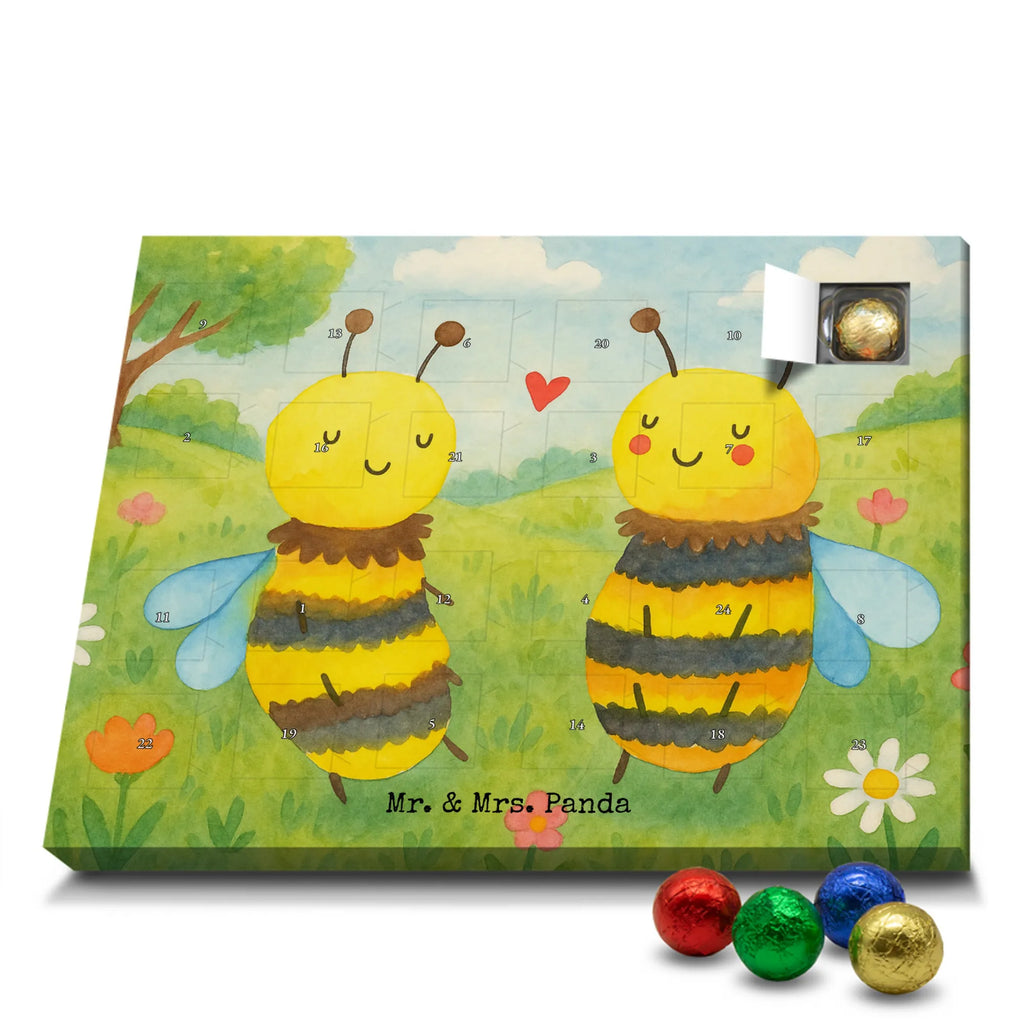 Chocolate advent calendar bee In love Design wasp, bumblebee