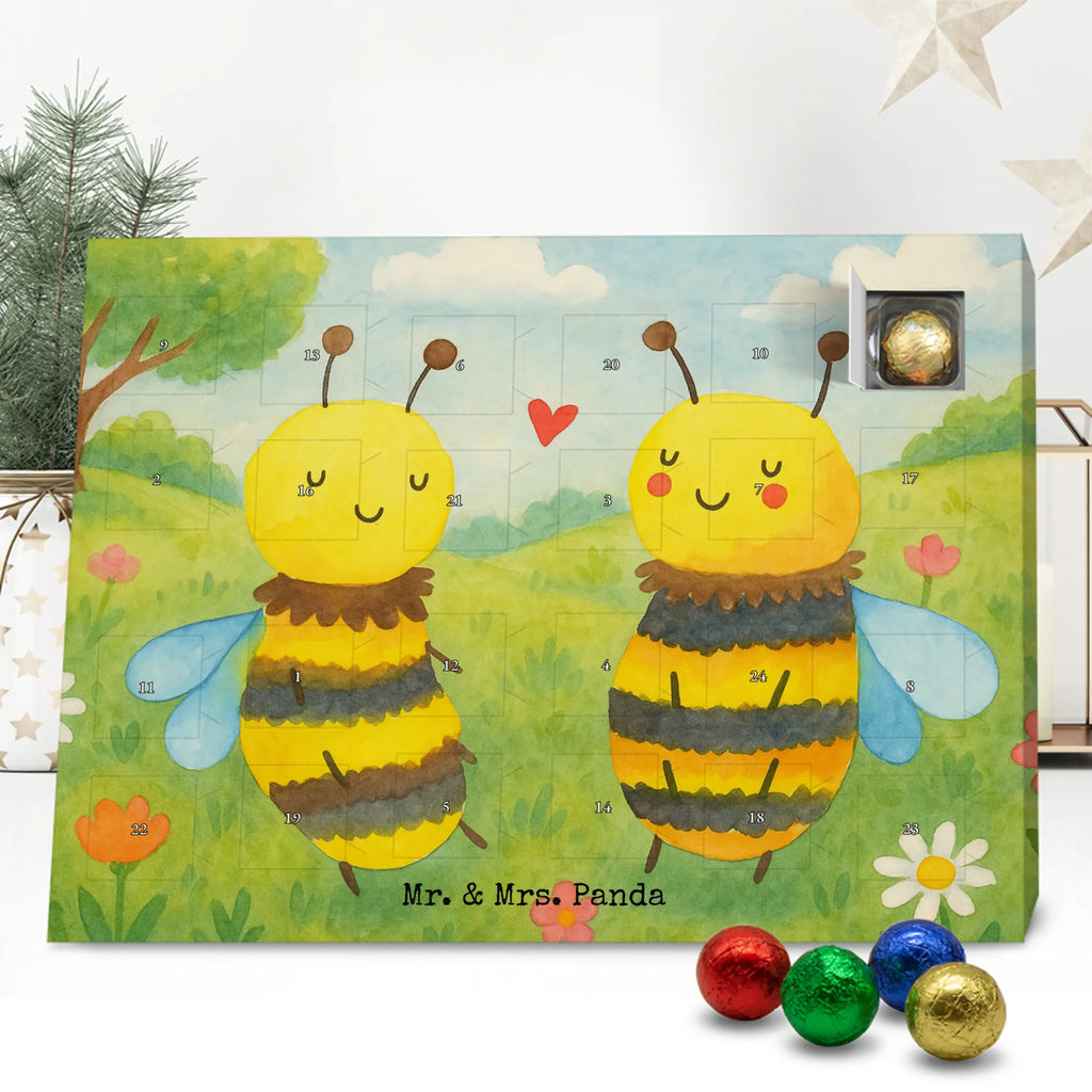 Chocolate advent calendar bee In love Design wasp, bumblebee